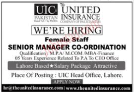 Latest Senior Manager Jobs in Lahore June 2024