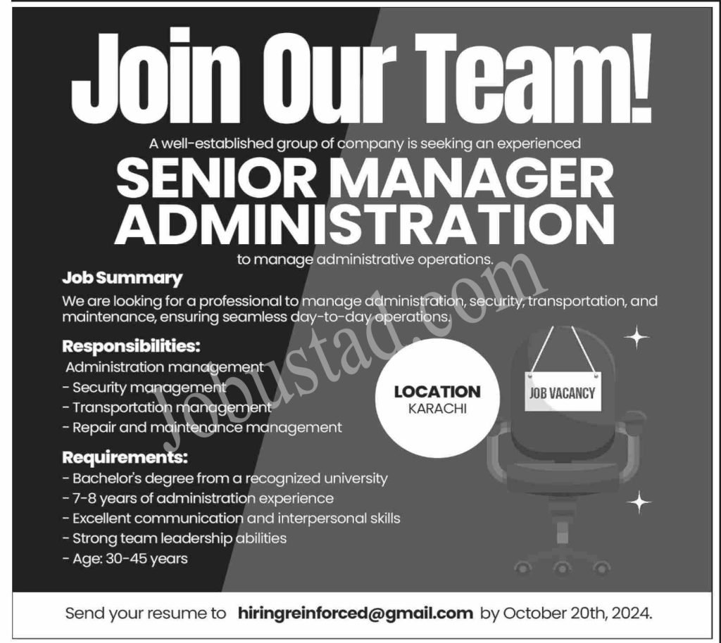Latest Private Jobs in Karachi October 2024