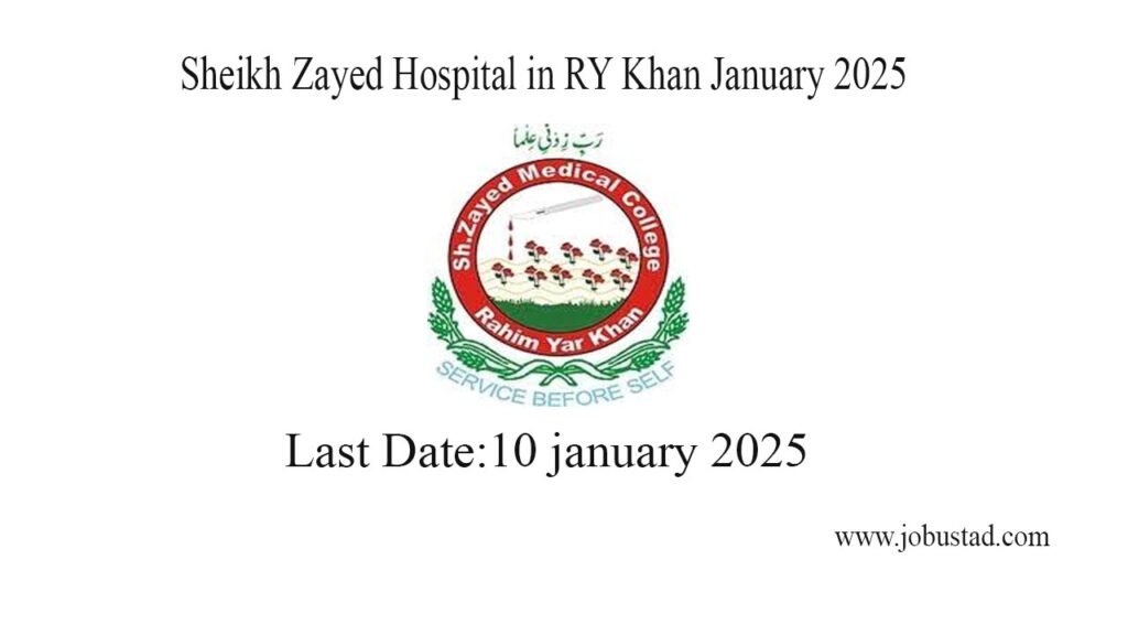 Sheikh Zayed Hospital in RY Khan January 2025