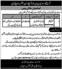 Armed Forces Bone Marrow Transplant Centre  AFBMTC Jobs in Rawalpindi 2024 Application Form