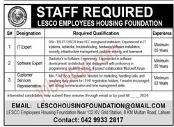 LESCO Jobs in Lahore December 2024