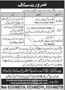 Manager Jobs In Nowshera December 2024 Advertisement