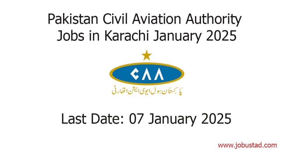 Pakistan Civil Aviation Authority Jobs in Karachi January 2025