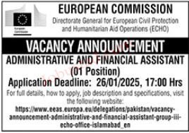 Financial Assistant Jobs In Islamabad January 2025 Advertisement 