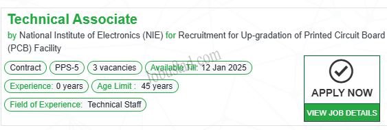 Latest Technical Staff Jobs In Islamabad January 2025 Advertisement