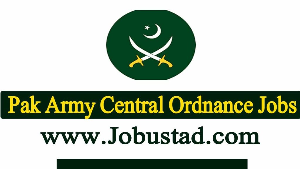 Pak Army Central Ordnance Jobs in Karachi January 2025