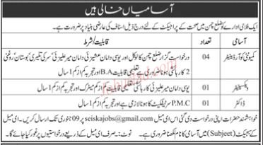 Private Health Project Jobs In Chaman January 2025 Advertisement